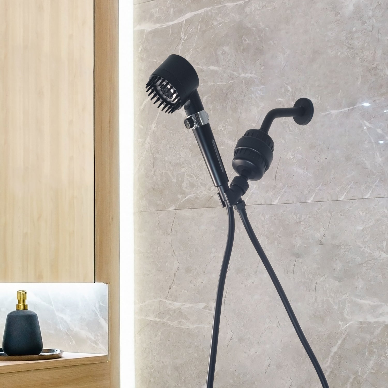 Alcachofa de ducha con filtro MineralStream