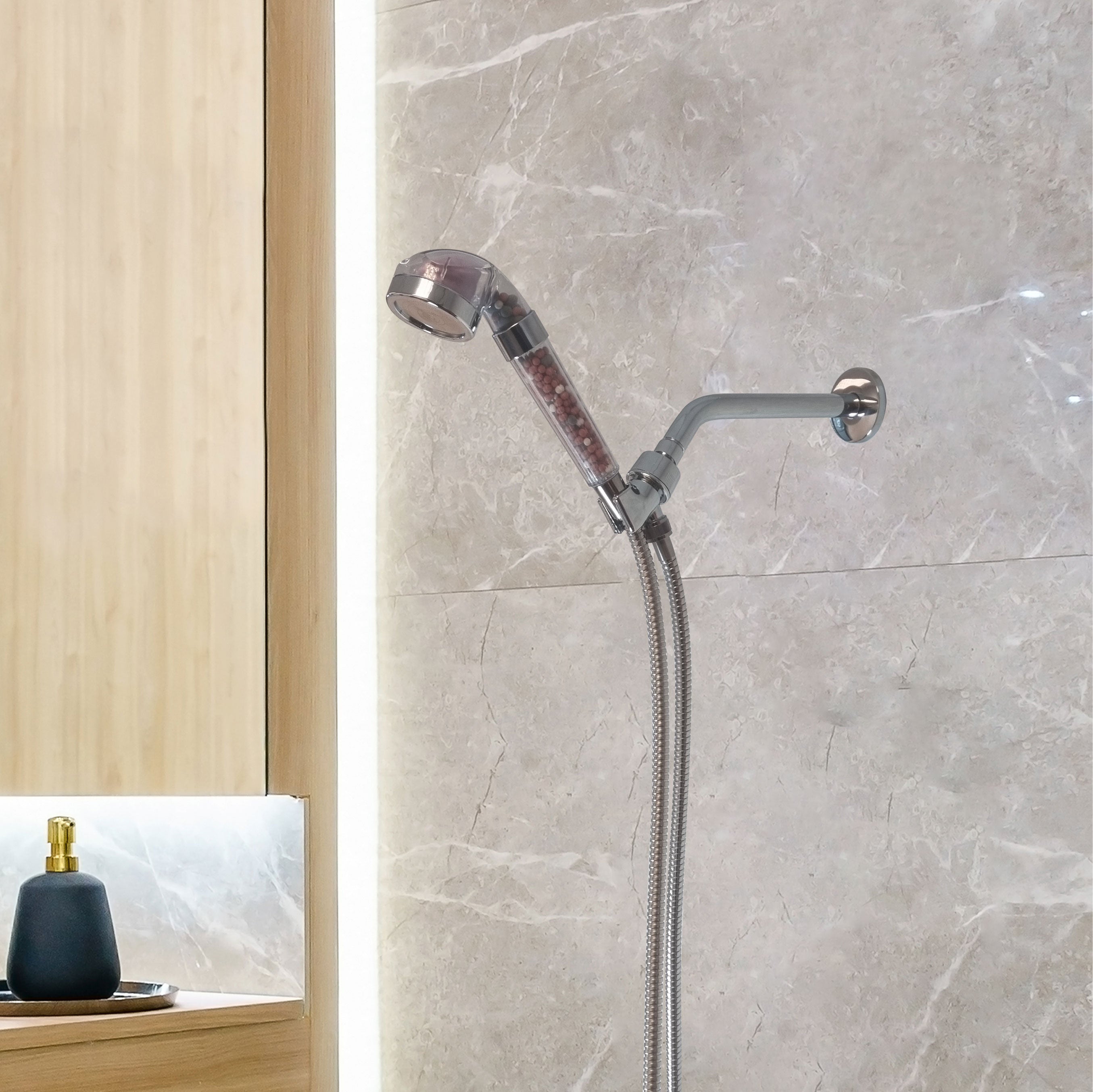 Cabezal de ducha iónica LED Mineralstream ™