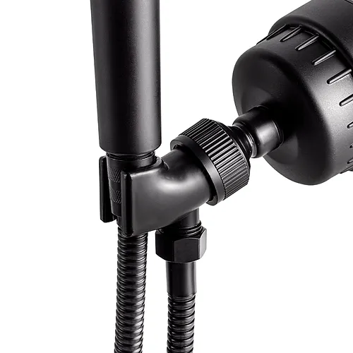 MineralStream™ - Soporte para cabezal de ducha - Negro