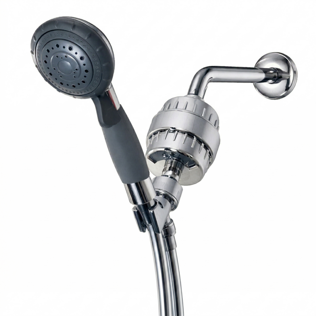 Alcachofa de ducha asistida para mayores