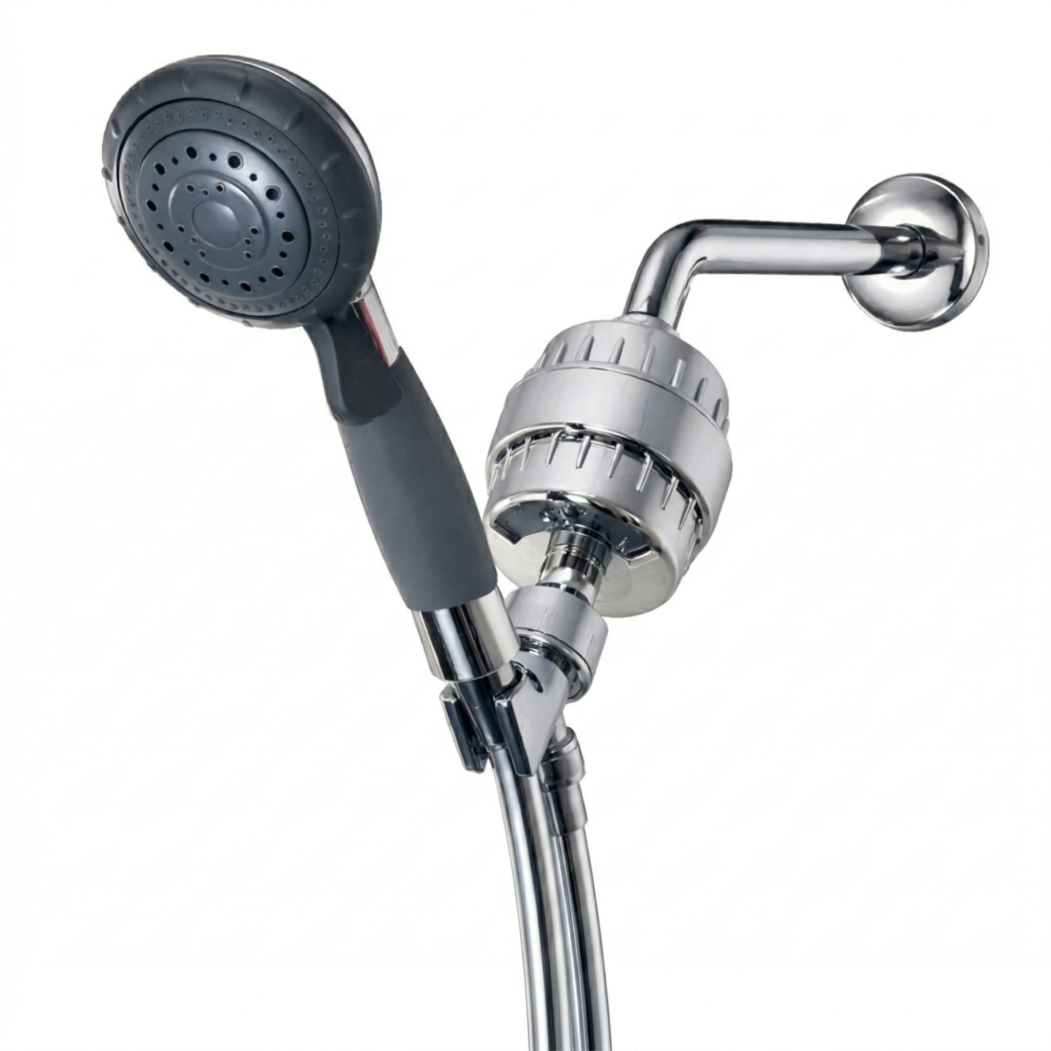 Alcachofa de ducha asistida para mayores