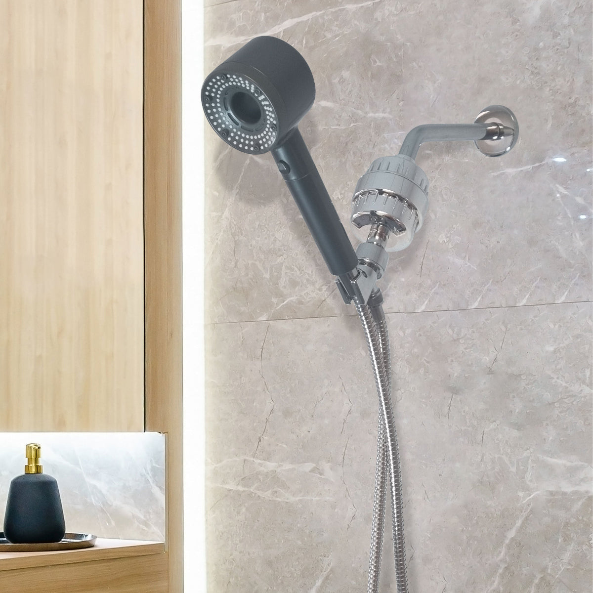 Cabezal de ducha con filtro Hey-Pure