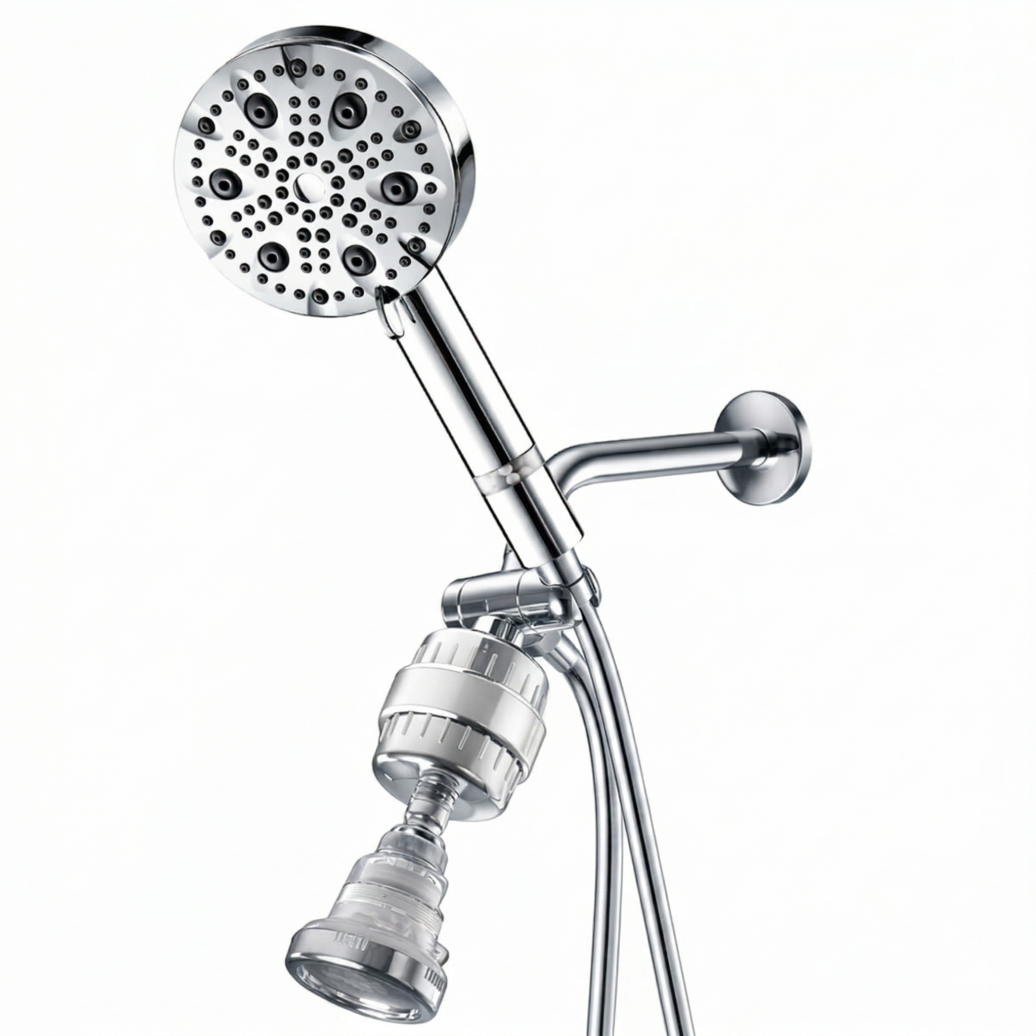 Sistema de ducha dual Luxe 9 modos con alcachofa de ducha