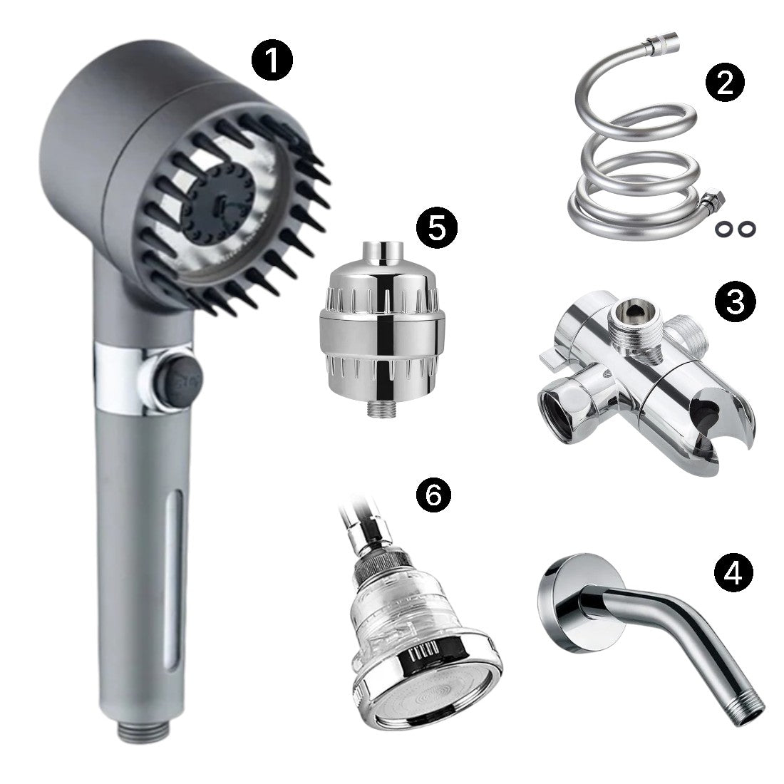 Alcachofa de ducha con filtro MineralStream