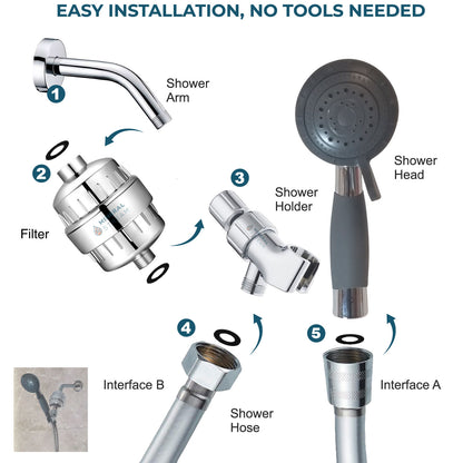 Ducha de asistencia para personas mayores