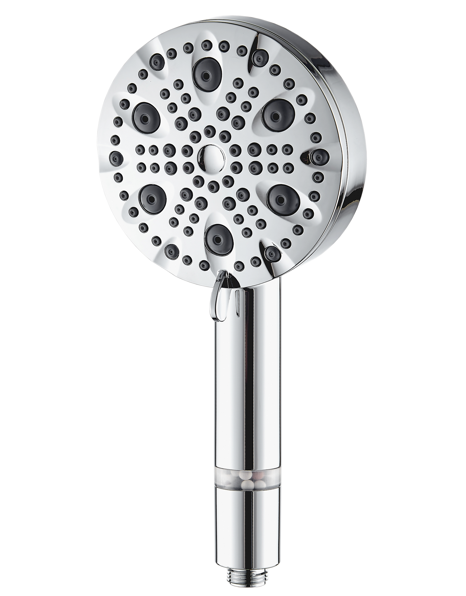 Cabezal de ducha de alta presión MineralStream Luxe de 9 modos (filtrado)