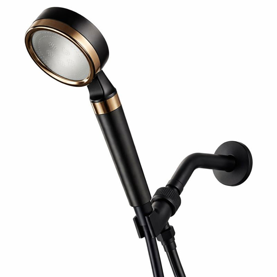 Alcachofa de ducha MineralStream BLACK con filtración de Vitamina C