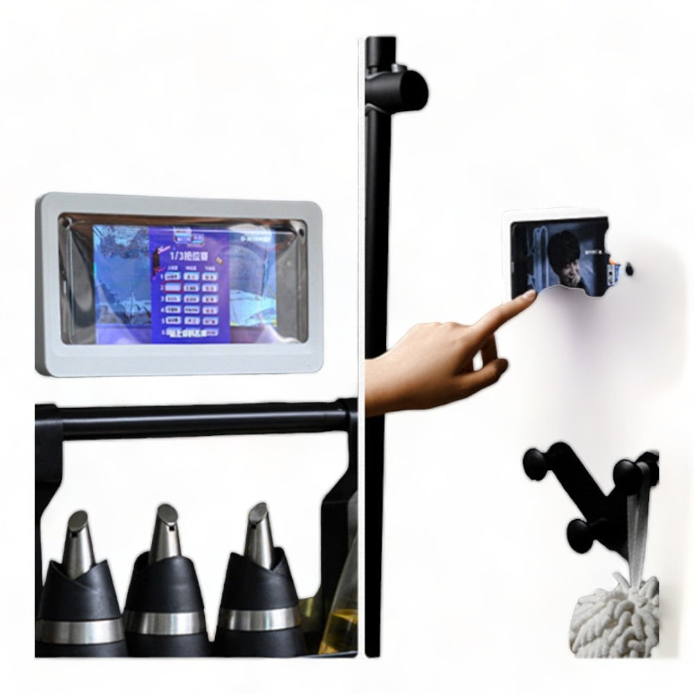MineralStream - Soporte para teléfono impermeable para pared